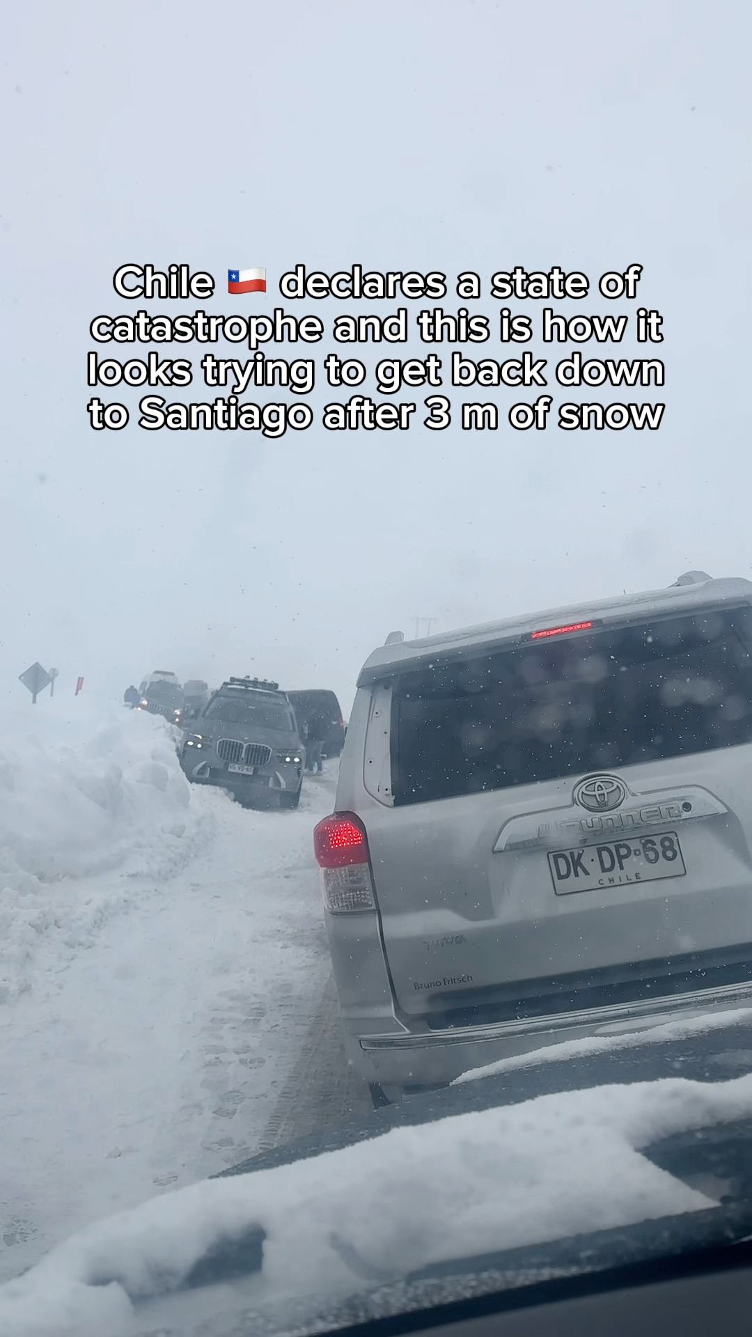 I barely managed to get down from the resorts outside Santiago, and it only took me 4 hours. Last year, I was trapped in my car for 12 hours trying to get out.Why have the roads been closed and even when they opened has it been so difficult to make it up the canyon? A big part of the drive was just one narrow somewhat plowed lane with cars trying to go up and down. The snowbanks were huge and many cars were stuck. It was stop and go trying to get cars every few minutes to make space for others to pass in the opposite direction. Glad I got out of there before the next round of snow. The lowland flooding from this prolonged atmospheric river event has caused Chile to declare a state of catastrophe, and the models show more precipitation in the coming days.Follow @imlukesnow for more updates.
