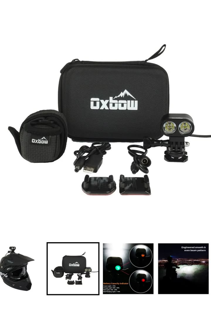 Looking forward to my Oxbow Gear voyager light to come in and put it through its paces. Since it gets dark here in the UP around 5pm in the winter, having a quality light is really important, not just for riding, but for day to day use. I will be installing a mount for this on not only on the sled, but the four wheeler, kids sno scoot, and maybe even my snow shovel😂
#oxbow #oxbowgear