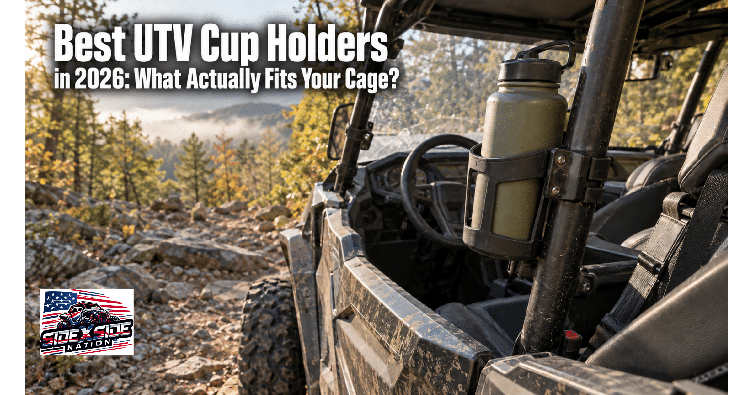 What cup holder has actually stayed tight on your UTV, and what size bottle or tumbler are you carrying?

Some popular clamps stop at 1.5 inches, which means they will not fit many 1.75-inch main cage tubes. Our new guide breaks down the measurements buyers need to check before ordering.

https://sxsnation.com/best-utv-cup-holders-for-trail-riding-and-daily-use/

#utv #trailriding #UTVAccessories #sxsnation