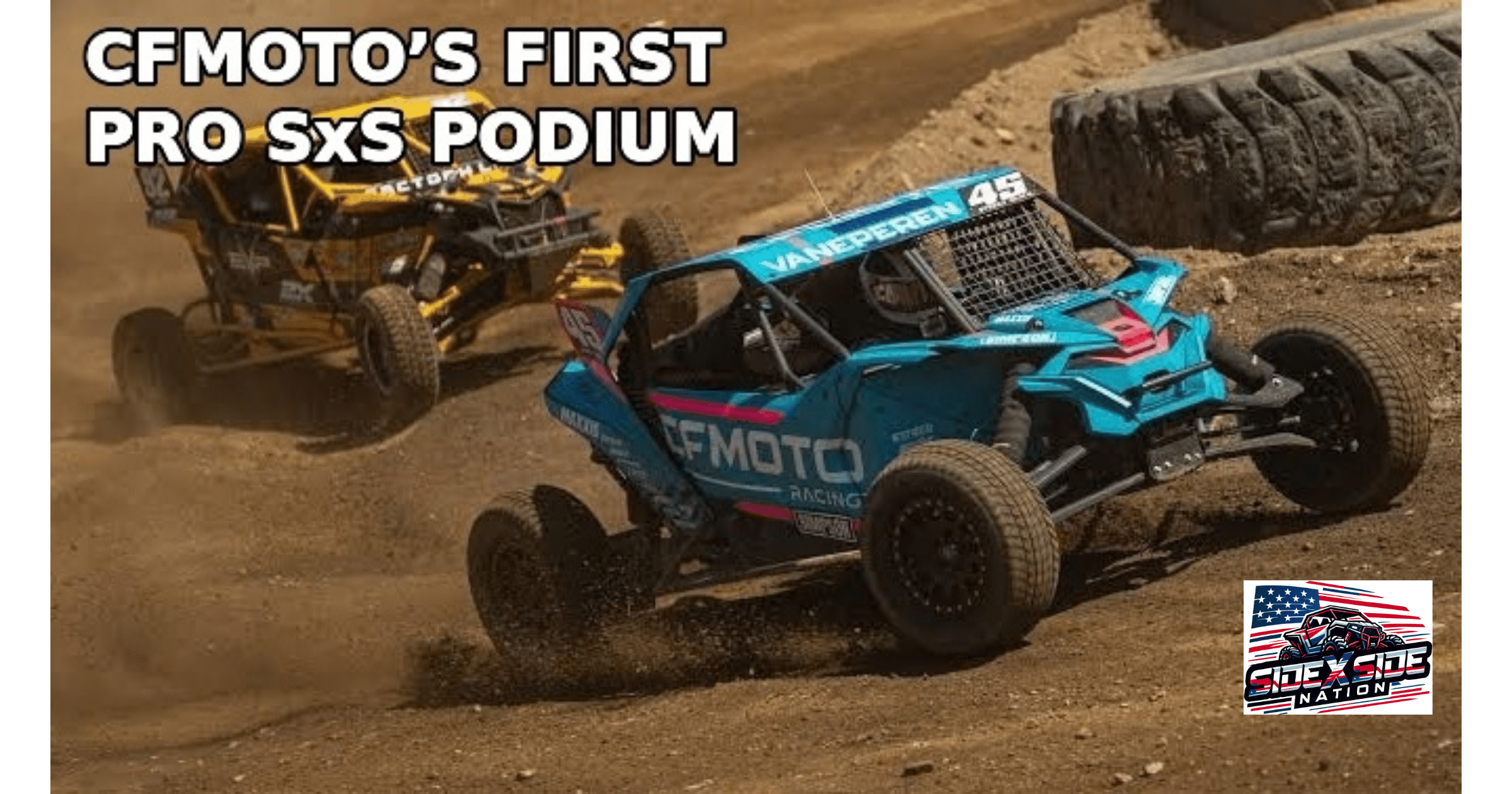 🏁 CFMOTO got its podium. Now comes the consistency test.

Rodney VanEperen took third at Glen Helen, delivering CFMOTO’s FIRST Pro SxS podium with the Z10 race program. But the full weekend tells a more complicated story.

Competitive lap times. A breakthrough finish. Two results that were substantially laps down.

Did the program actually improve since Crandon? We put both drivers’ results side by side—and explain what they mean for Z10 owners and buyers.

👉 https://sxsnation.com/cfmoto-z10-glen-helen-racing-results/

#cfmoto #utvracing #sxsnation