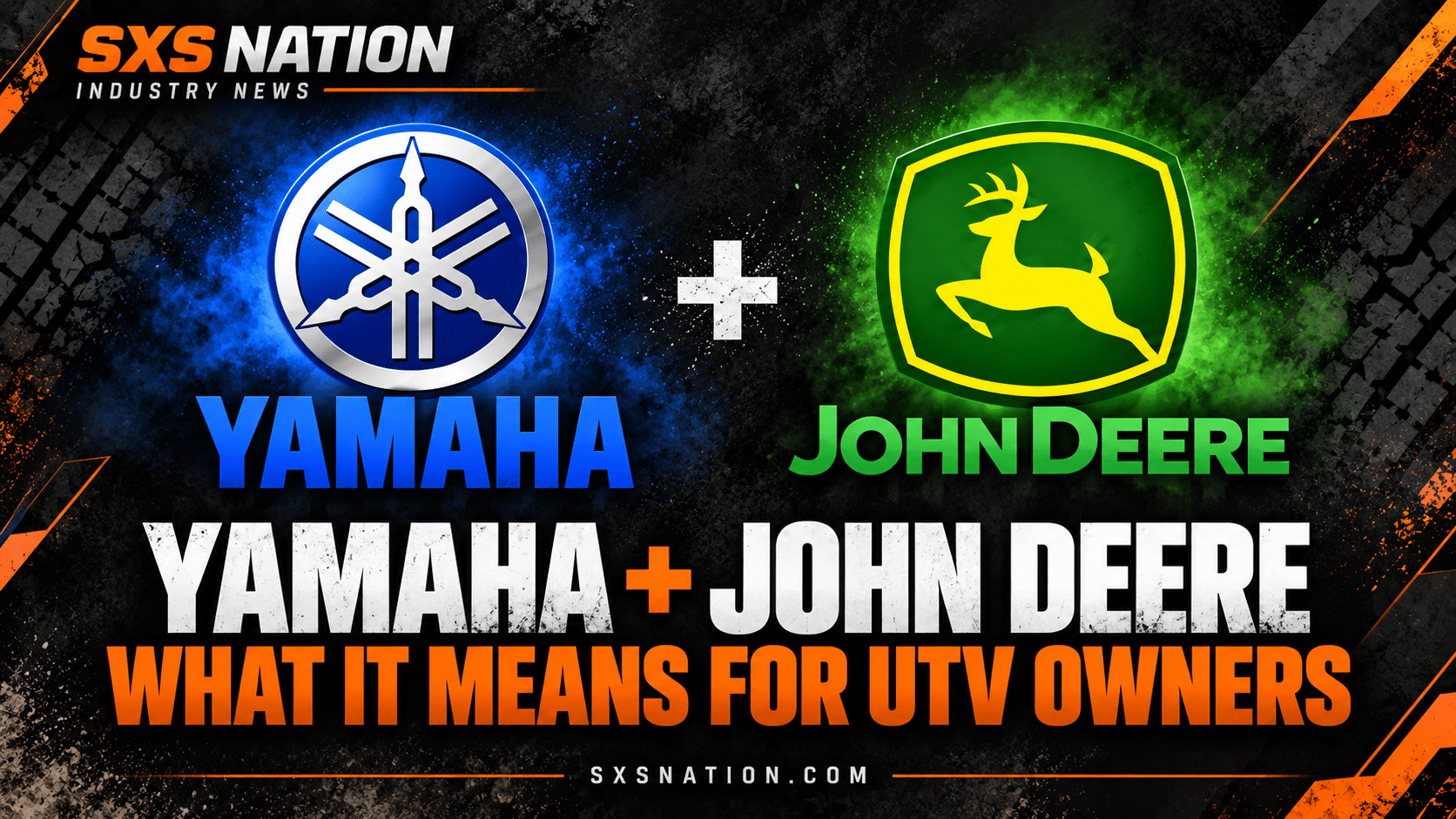 🔥 YAMAHA + JOHN DEERE. That’s a pairing worth watching.

Two familiar names are teaming up to develop future side-by-sides, combining Yamaha’s powertrain and design expertise with Deere’s vehicle development and U.S. manufacturing capabilities.

The focus? Utility, comfort, and getting work done. For those of us who use a UTV for weekday chores and weekend adventures, there’s plenty to be interested in.

No models, prices, or launch dates have been announced yet. We break down what’s confirmed—and the questions owners need answered.

👉 Read the SXS Nation article: https://sxsnation.com/yamaha-john-deere-utv-partnership/

What does your next UTV need most: ride quality, cab comfort, work capability, or easier maintenance?

#sxsnation #yamaha #johndeere