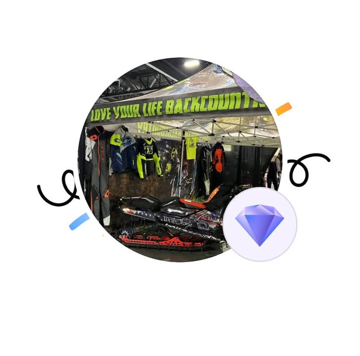 With Mikaela Shiffrin – I just got recognized as one of their top fans! 🎉. She fricking rips.