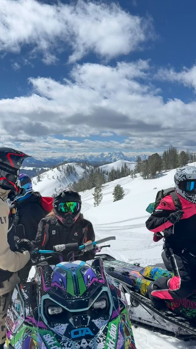 Views for days!!!! 

ZBROZ Racing 

Octane Addictions, Inc. 

C&A Pro Snowmobile Skis 

Backwoods BMP 

Backcountry Alliance 

Cheetah Factory Racing 

FLY Racing Snow 

Tempest Fog Free Optics 

Thomas Racing Factory 

Ski-Doo 

Arctic Cat Snowmobiles 

Polaris Snowmobiles 

Shanna Varley 
JACK SARAMA 
Austin Becker 
Zack Blair 
Devan Thornock