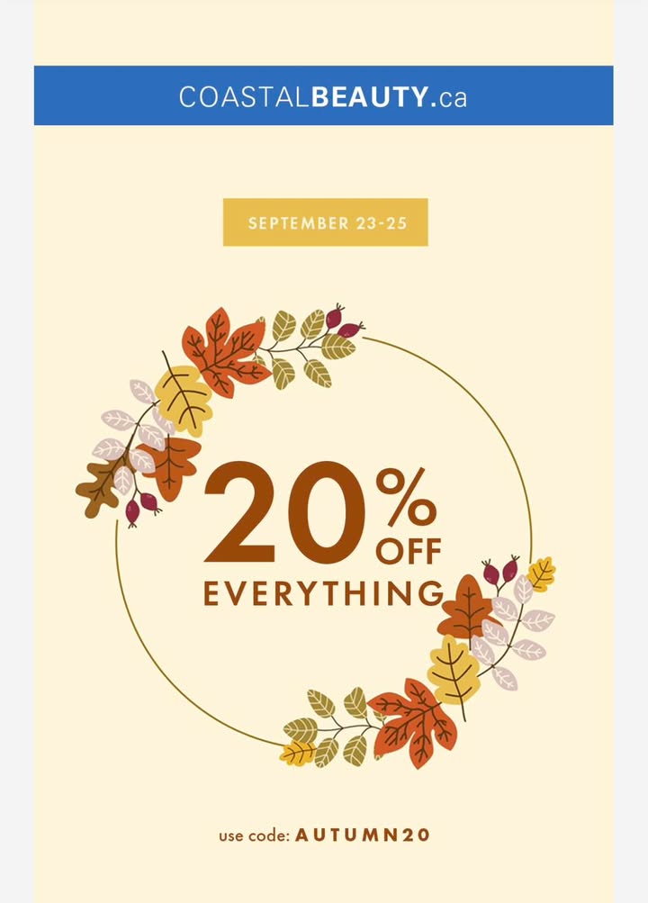 Need to restore your beauty needs? Check out my online store 
https://coastalbeauty.ca/?AffiliateID=10533