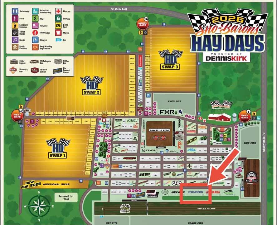 The kickoff to winter is here! Both Paul and Tyler will be working the Polaris booth all weekend at Haydays! Come say hi and check out all the new sleds + the International 500 Snowmobile Race winning sled #54 Paul & HHR team piloted to victory last year! 

See you there!