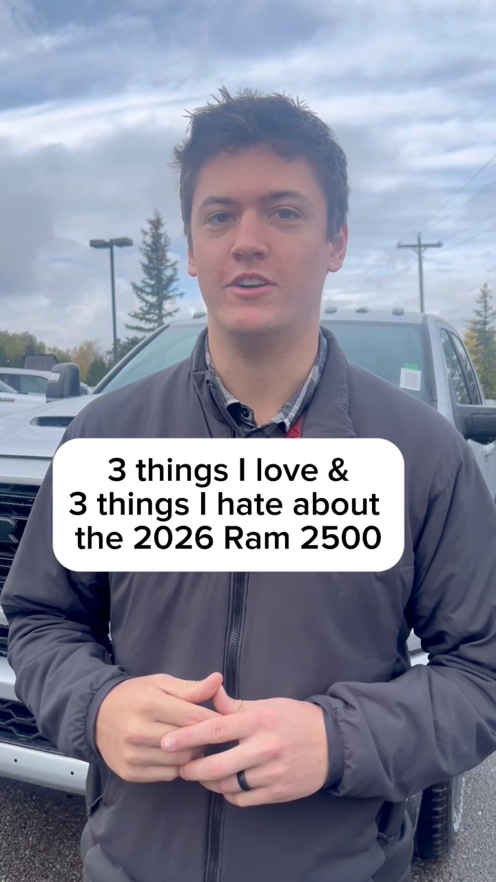3 things I like and don’t like about the 2026 Ram 2500 — Brutal honesty from a salesman #carsales #salesman #isellcars #dealership #car
