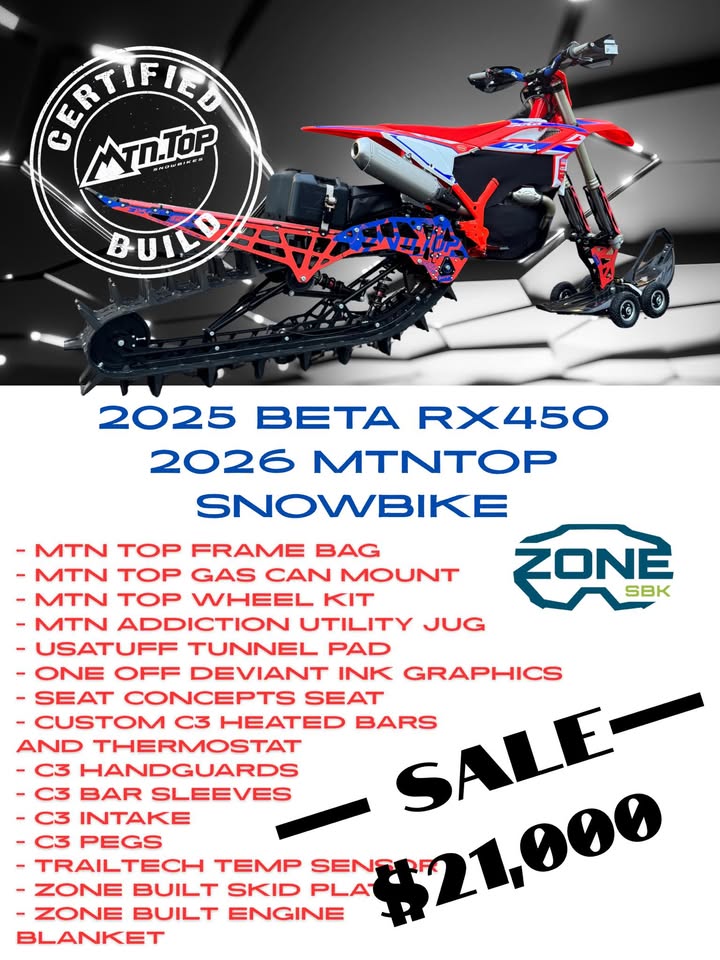 -ZONE BUILT- 

Ready to ride!

In Fastoys showroom - Go check it out! 

Financing Available for the whole build. 

$3000 in savings!