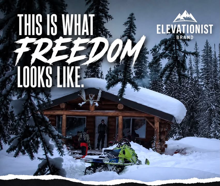 Deep snow. Long tracks. Early mornings. Late nights. The kind of riding that stays with you long after the sled is back in the trailer.

Elevationist Brand is built for the people who don’t just ride snowmobiles — this is how we live.

Gear up. Get out there. Put in the miles. Represent the lifestyle.

🔥 Shop Elevationist Brand
elevationistbrand.com⁠￼

Love. Loyalty. Long Tracks.

#Elevationist #ElevationistBrand #Snowmobile #Snowmobiling #SnowmobileLife #SnowmobileLifestyle #MountainRiding #BackcountryRiding #DeepSnow #PowderDays #LongTracks #MountainSnowmobile #SledLife #SledNeck #SnowmobileSeason #RideAlaska #AlaskaSnow #Backcountry #SnowRider #WinterLifestyle #RideMore #LiveToRide #SnowmobileGear #SnowmobileApparel #SupportTheRide