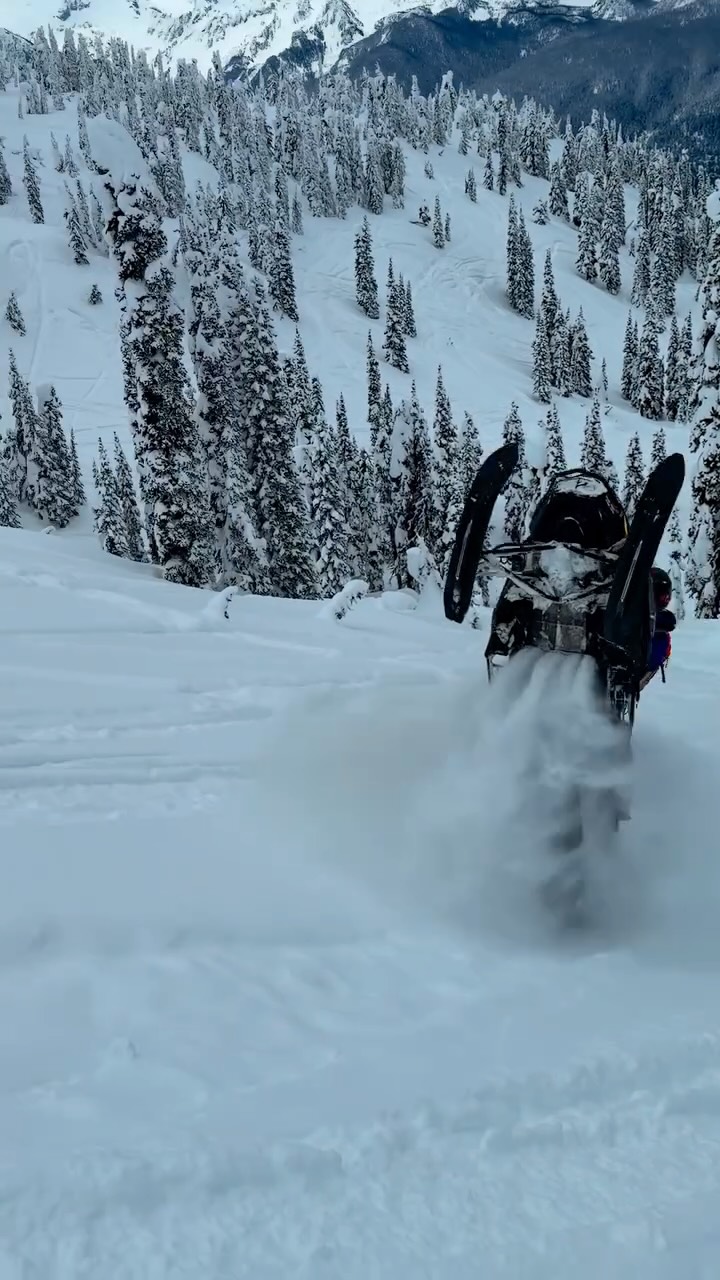 Turbos are fun 
.
.
@sully_benson744 #snowmobile #pow #jump #revelstoke #sled