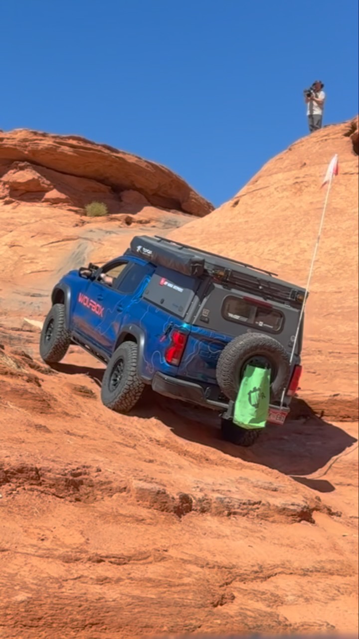 Running the Maze with @wolfbox_official at @trail.hero! What an EPIC EXPERIENCE!!! WolfBox footage coming soon!!#wolfbox #trailhero #offroad #fyp