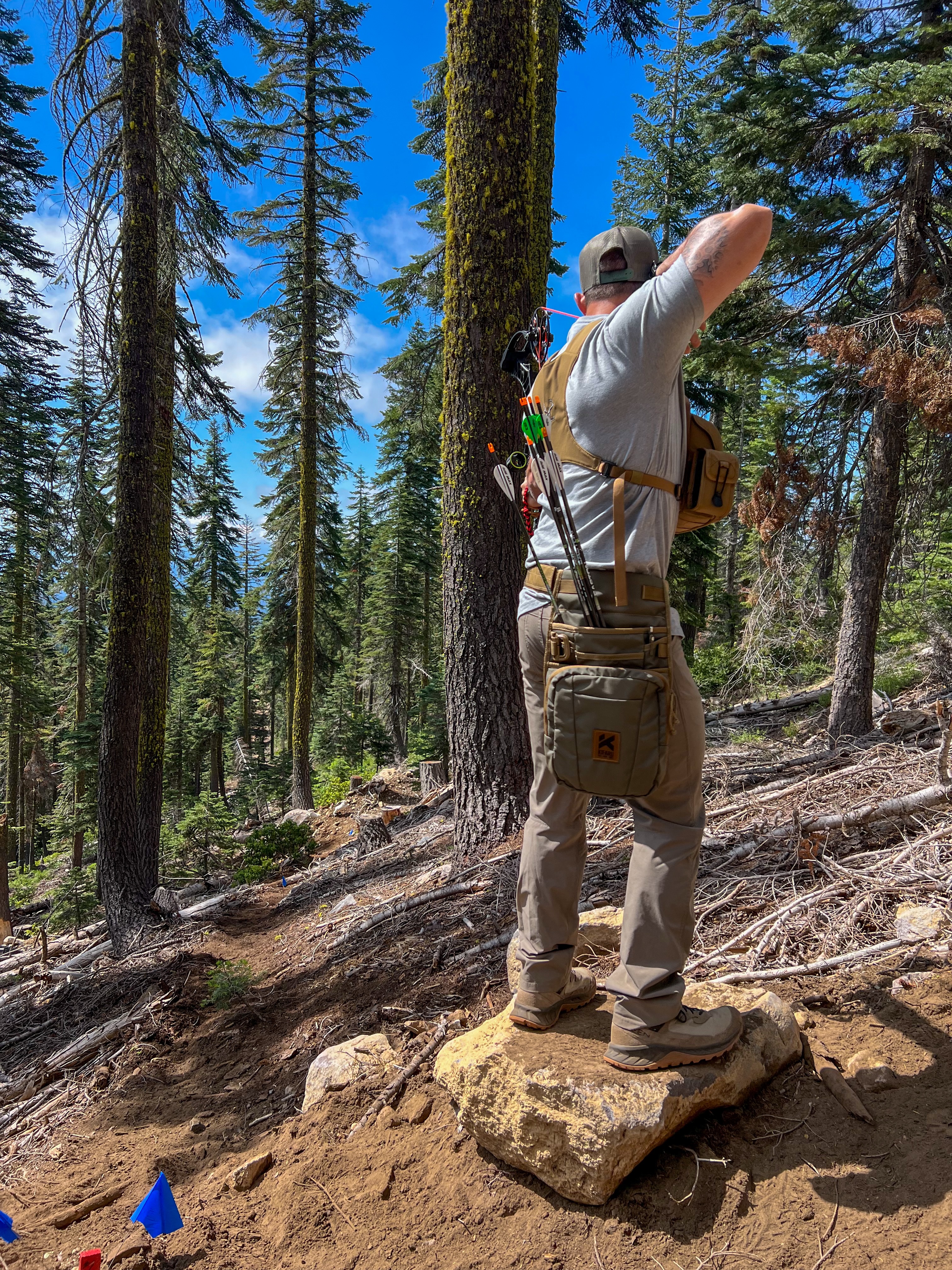 Had an absolute blast at @shastamountainarchers Mile High Archery shoot last weekend! Great time hiking and shooting and meeting some awesome people! #milehigharcheryshoot