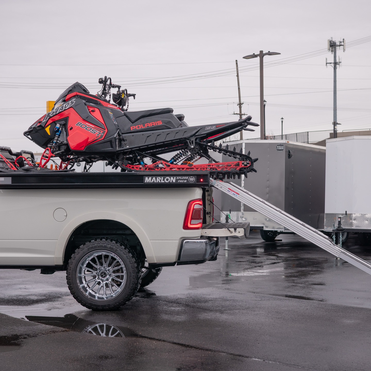 While I wait for snow in Utah... take a look at the Marlon Xplore Pro III @youngtrucktrailer @young_powersports @polarissnow #marlon #polarisambassador #thinkyoungpowersports #polaris #arcticfxgraphics #youngtruckandtrailer