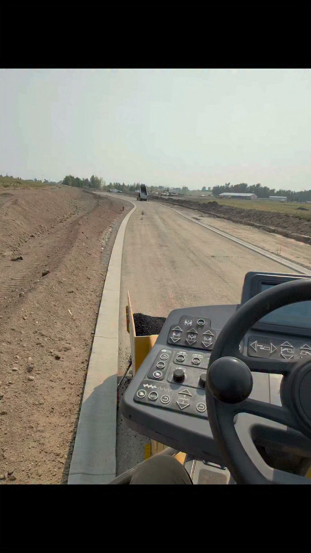 Getting to operate the Cat AP1055!! #raisedonblacktop #asphaltlife