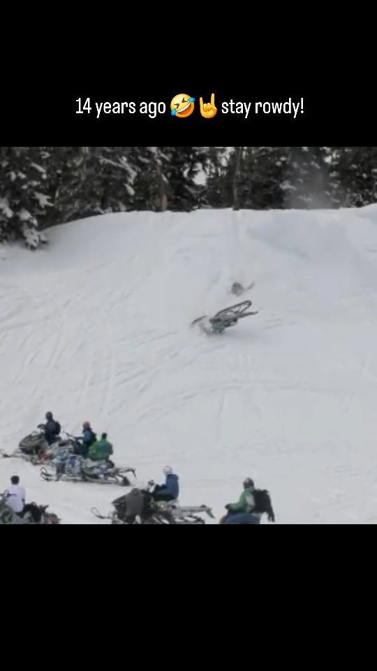 Been living it up! Snowmobiles + good friends = fun.