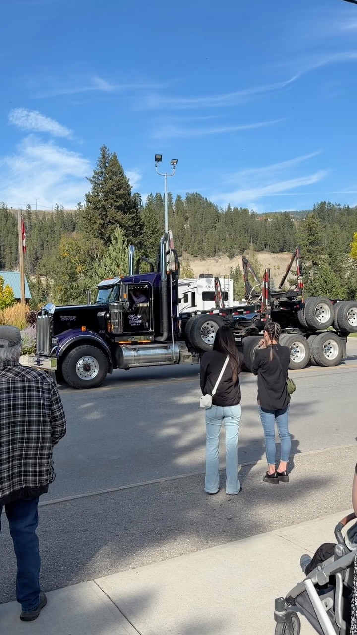 30 truck convoy for Dale Feuz today. You’ll be missed by so many. It was a pleasure working with you