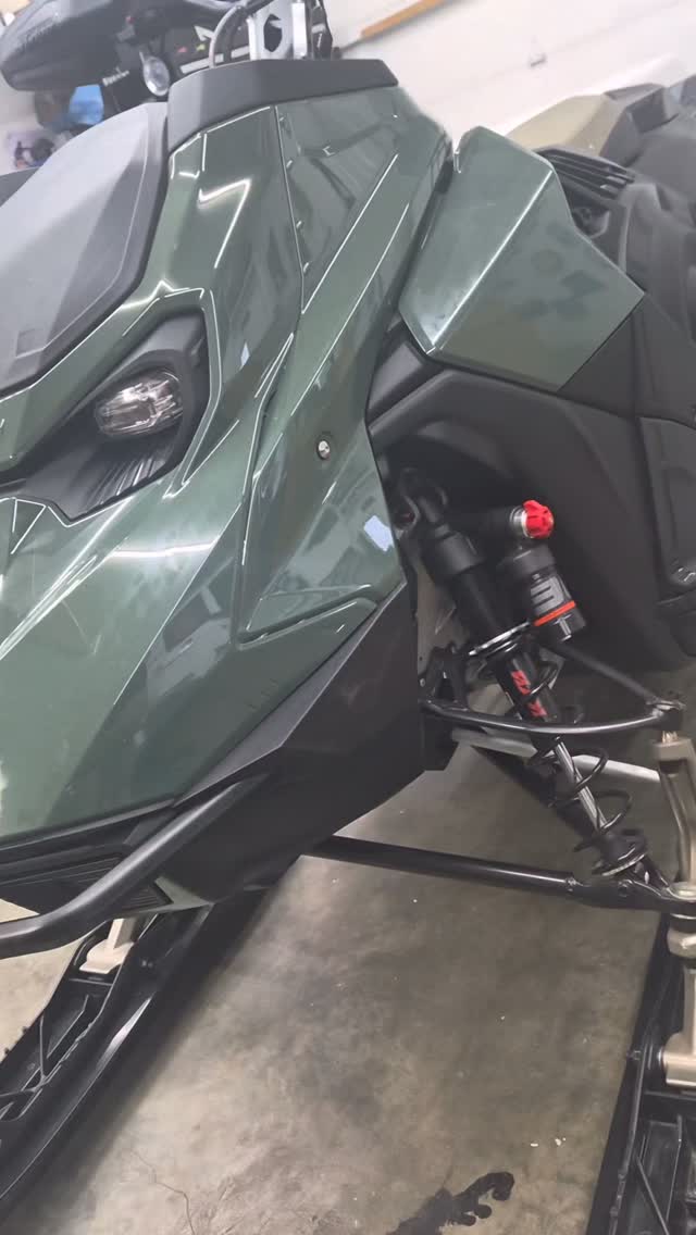 First sled job/install of the year. Things have already started to pick up this season. If you're looking for a full custom wrap, printed with the best printers on the market, reach out! We specialize in designing your wrap with you, not just for you! 

#SlayEveryday
#3Sixty5Designs 
#Ride365
#FullCustom
#SledWraps
