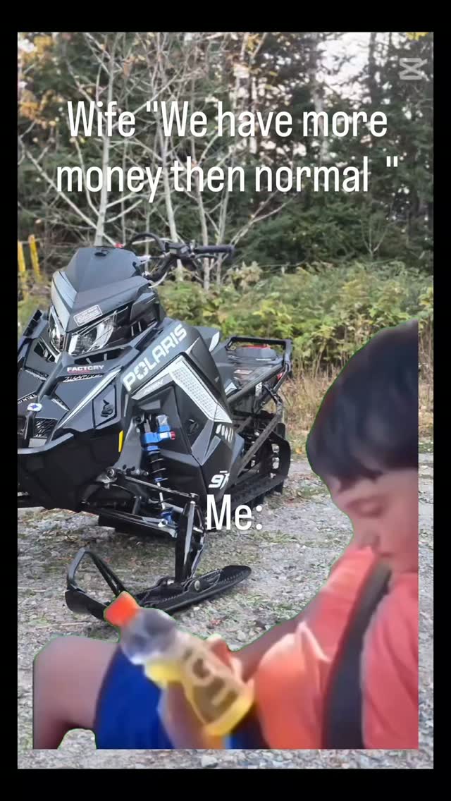 Someone's gotta be the holder of that title 🤷‍♂️

#snowmobile #sledlife #badfinancialdecisions #sledhead #