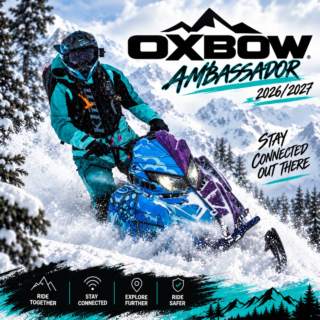 Super excited to be representing @oxbowgear for another season. #oxbowgear