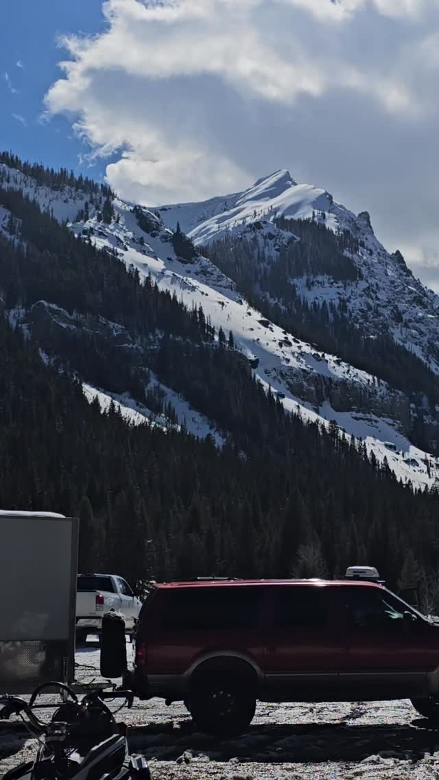 Easter in Cooke City.  A few new views and discoveries. 
#montana #yellowstone #snowmobiling #snow
