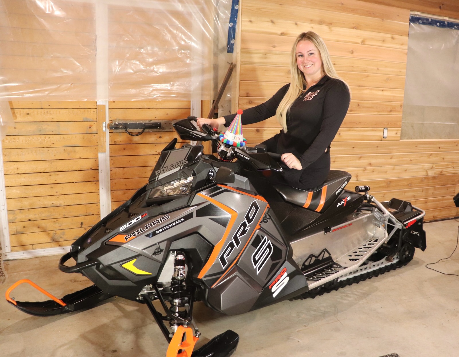 Birthday weekend🥳 +1 new sled🧡