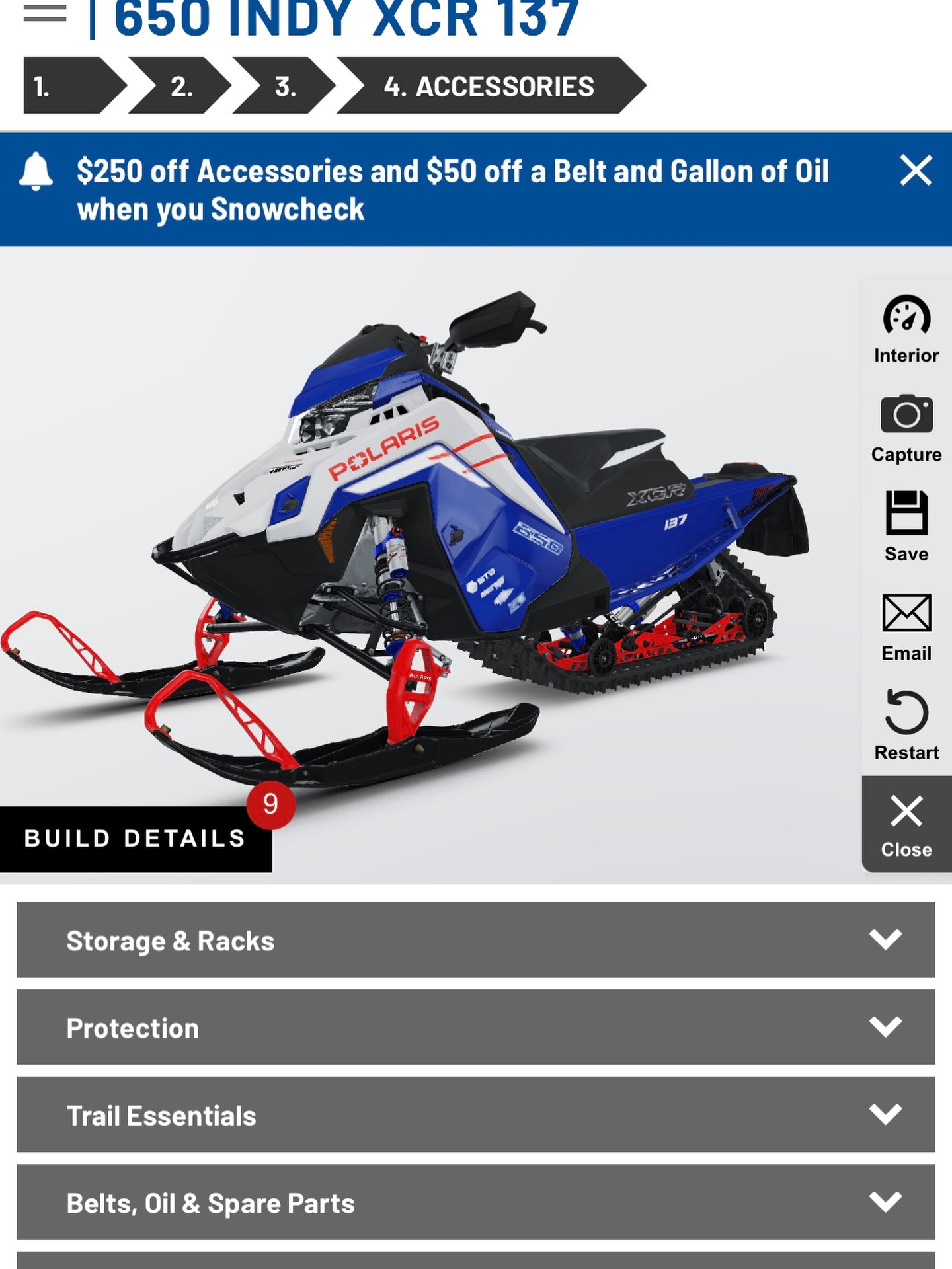 Lightweight trail racer build! Snowcheck at @chopper_powersports_mp today! @polarissnow