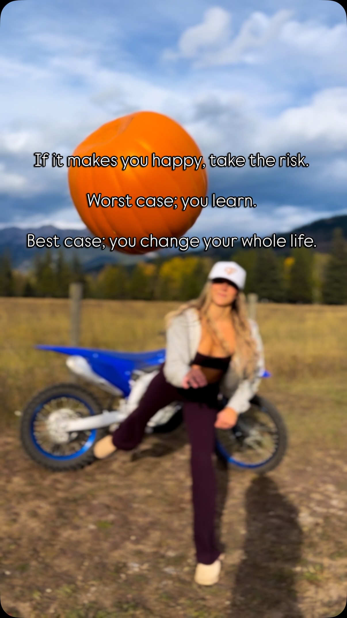 Take the risk 🤞🏼