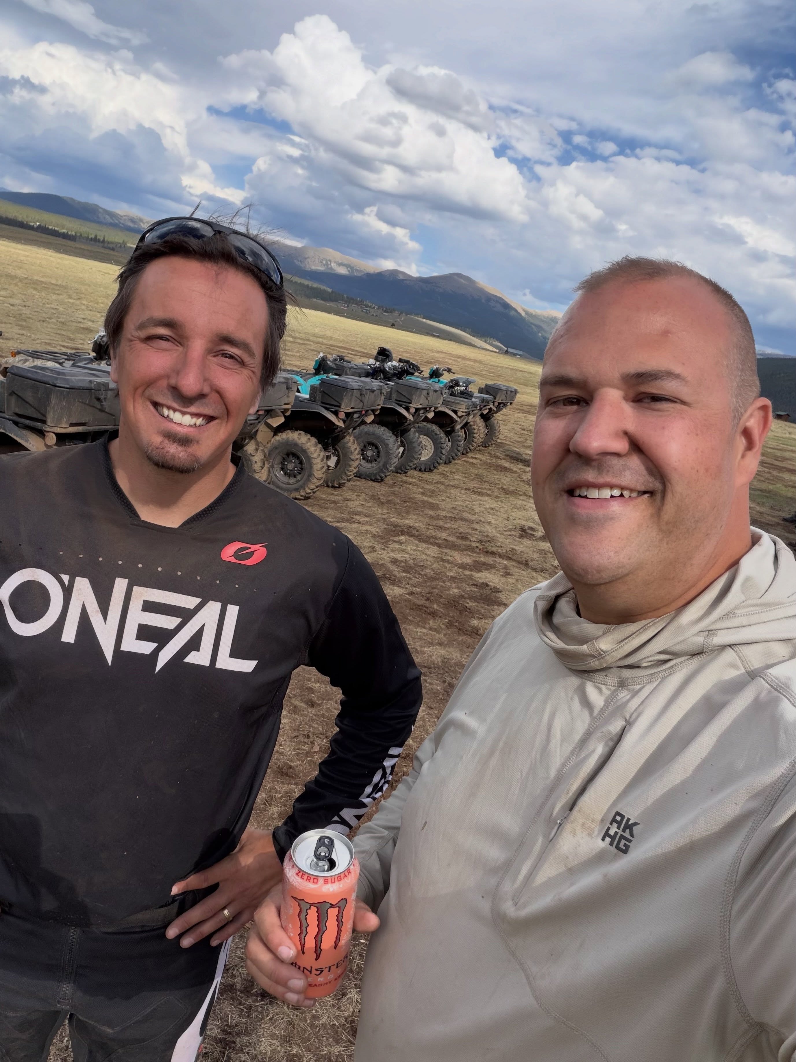What a trip!  Got to hang out with @pete.hager cruising on @yamahamotorusa Grizzly 700s in the Rocky Mountains.  More to come!