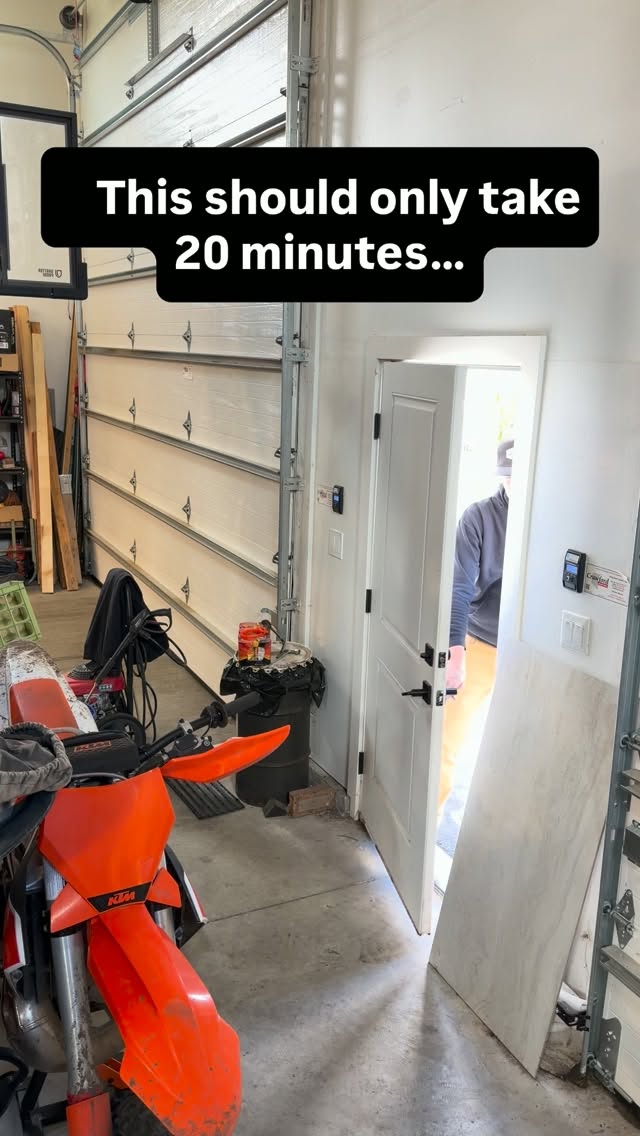 Every “quick shop project” ends the same way… 😂 Who can relate?