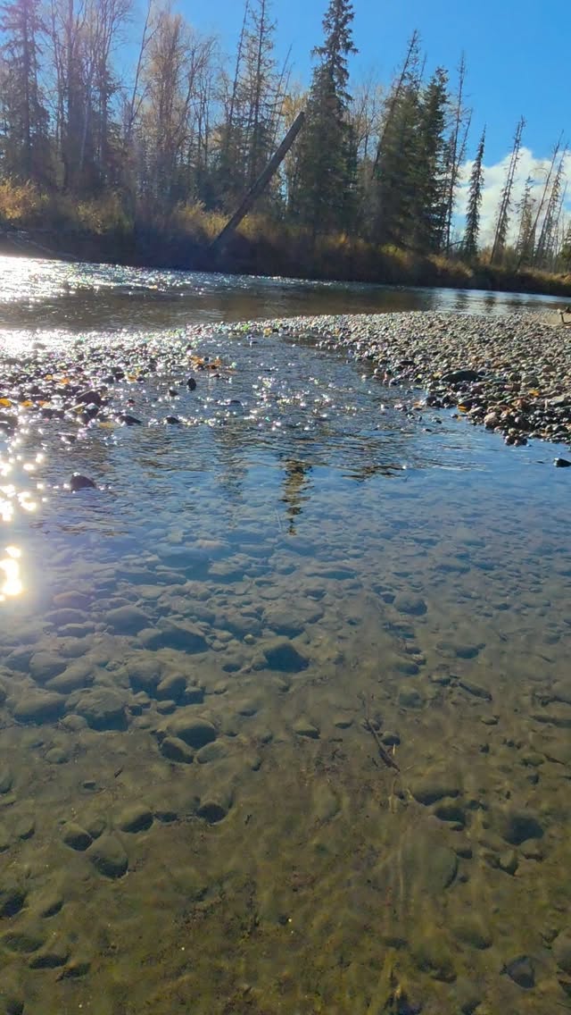 It may be October, but the water is still running! Had to get Miss Behavin out and wet! #atomboats #alaska #missbehavin #boat