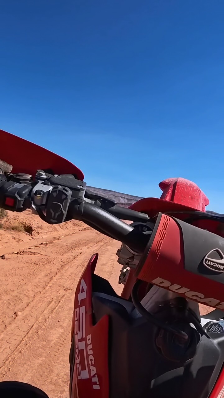 New video up! Full review of my 2026 @ducatiusa Desmo450 EDX. Link in my bio 🤘🏻

If you’re looking for one, allotment is tough by check out @youngpowersportseuro