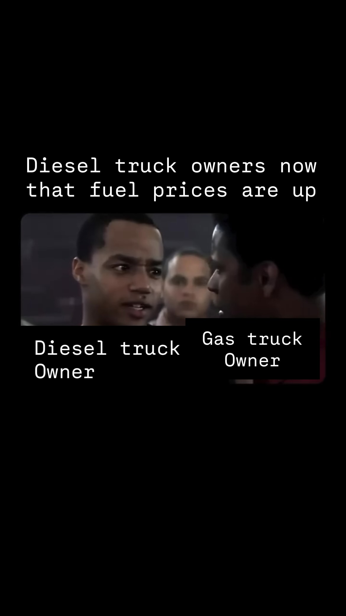 Gas stations will be offering financing soon 

#diesel