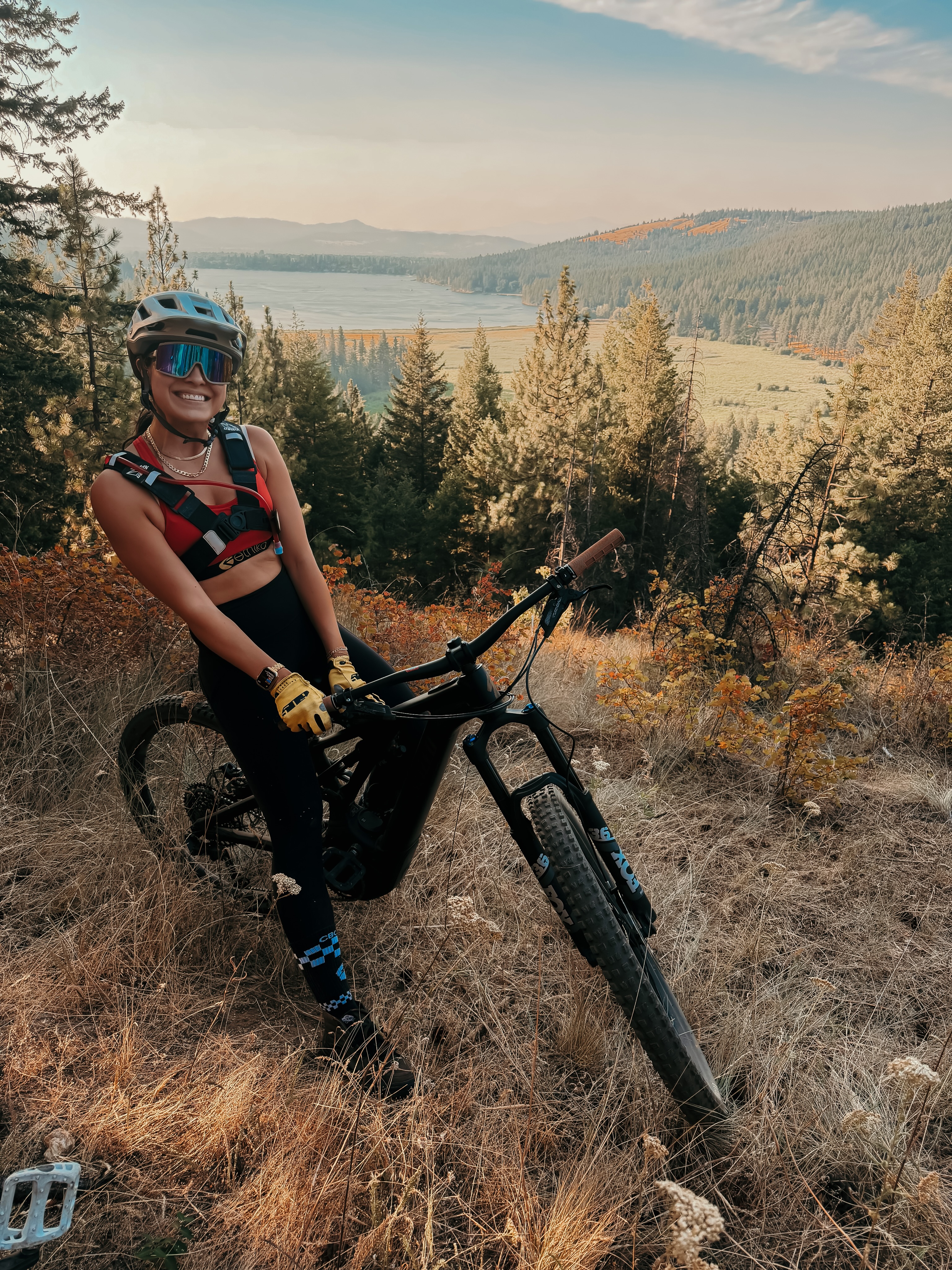 Liberty Lake golden hour 😍😍😍