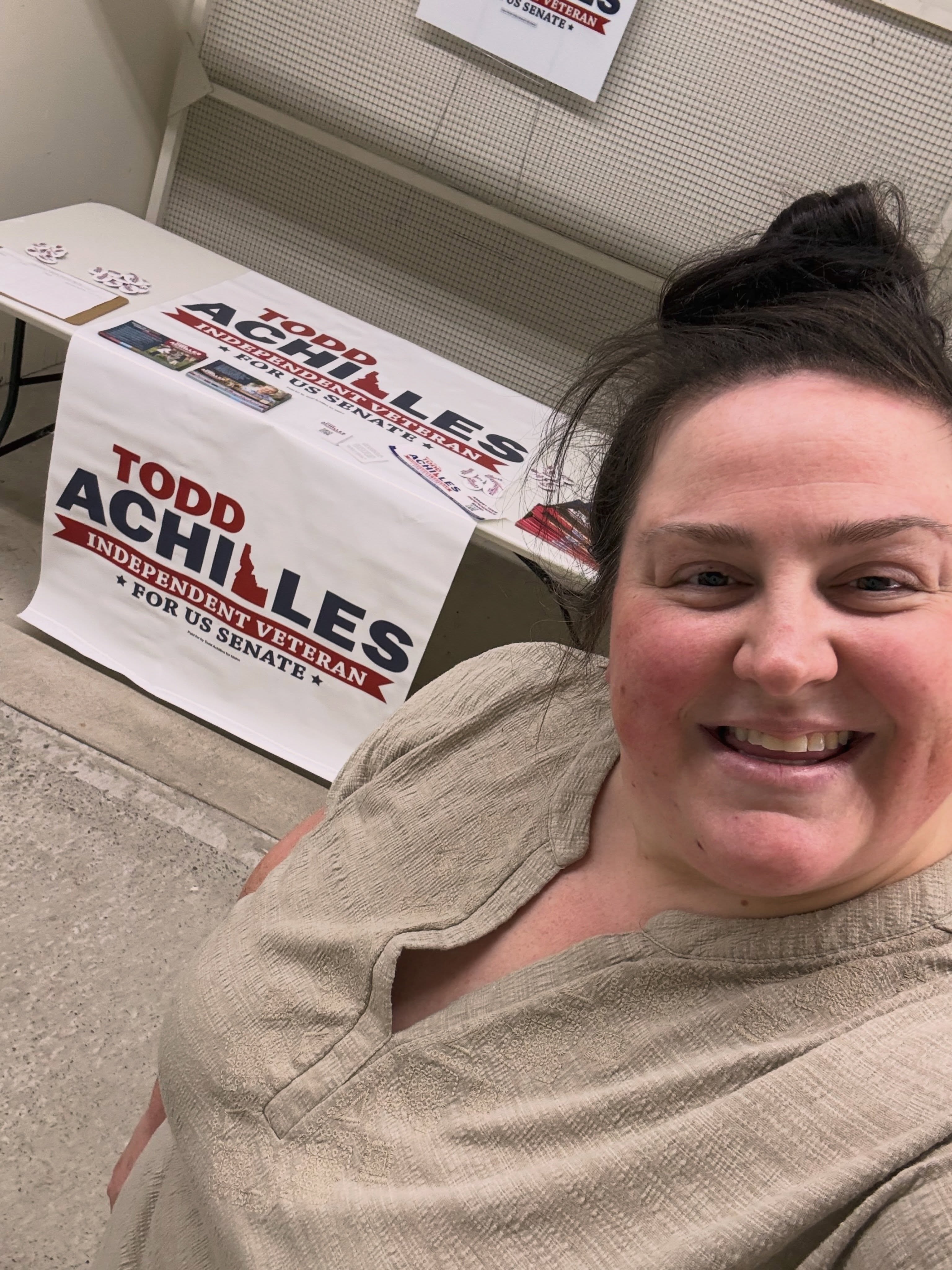 Todd Achilles may not be at the Clearwater County Fair in person, but we made sure his campaign is! 

Stop by the booth, grab some reading material, snag a button (or two…we have plenty), and learn a little bit more about Todd and why he’s running for U.S. Senate as an Independent. 

But here is the important part….

Read. Ask Questions (his email box is always open). Look at his positions. But look at other candidates positions too. 

Educate yourself. Know your options. Then make your decision count this November. 

Learn more about Todd and read his full policy positions in the comments! (I’ve linked it for you) 

Independent like Idaho! ❤️🤍💙
.
.
.
@toddachillesforidaho