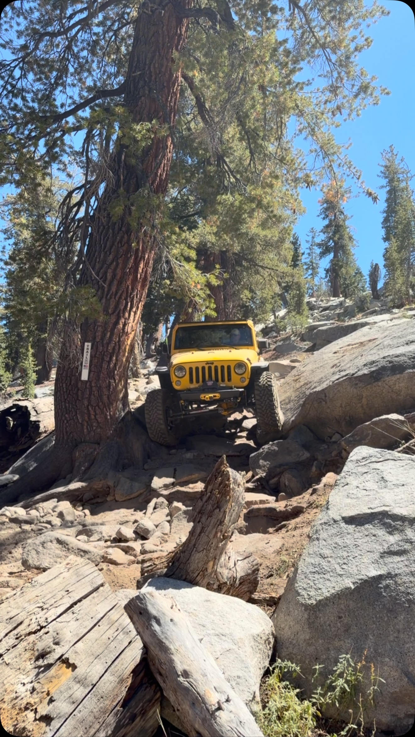 STLRJK at the pinch on Mirror Lake Trail during the 2026 High Sierra Poker Run👀
#jeep #4x4 #offroad