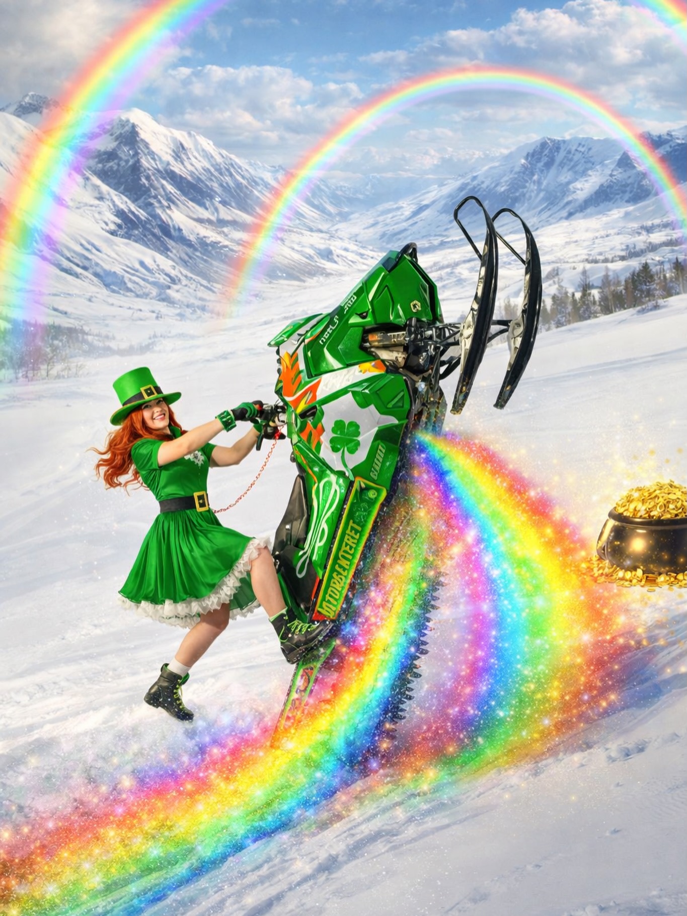 Happy St. Patrick’s Day, Sledettes! ☘️

Feels like we’re getting close to the end of the season… unless Colorado decides to bless us with a couple solid spring storms! 😔🤞 

I also just want to say… it was a tough winter. The worst I’ve ever seen. Having to cancel most of the women’s rides and retreats honestly sucked. That’s not what I had planned at all, but with the conditions we had, it just wasn’t safe. I’m so happy we were able to get out there together a few times and make the best of the beautiful rides we did have, and new friendships that were made.

If you were registered for rides, or planning to come and they got canceled, I see you and I appreciate you more than you know.

We’ll be back next season to hopefully enjoy better snow, a full schedule, and more opportunities for all of us to get out and ride together the way it’s supposed to be! 

For now… I’m still holding out hope for one more good dump before we call it a day. 😏❄️

Thanks for sticking with us! Have a great Spring and Summer, and we will see you next season!