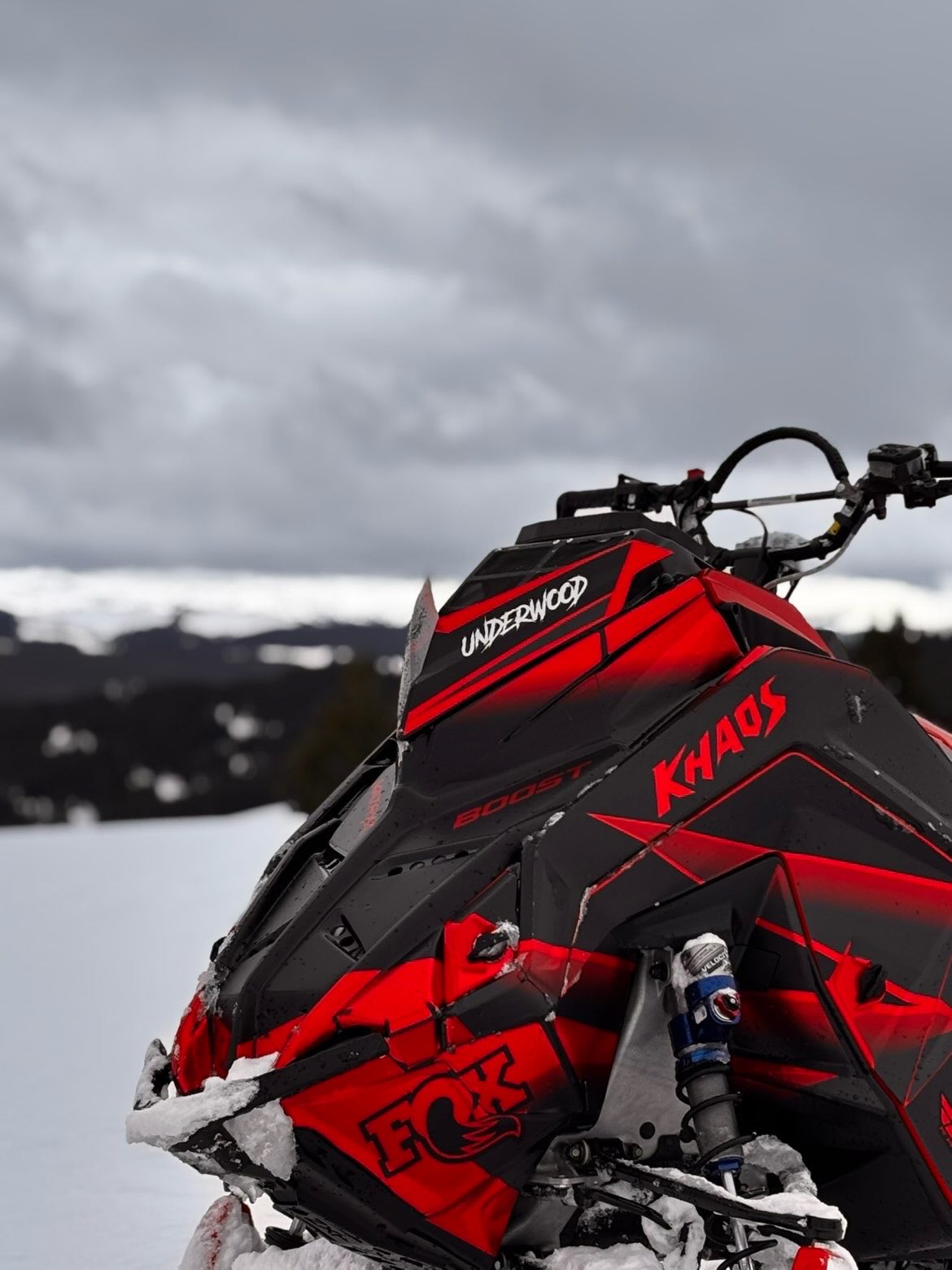 What does this @polarissnow 🚀NEED for next season? Fox shocks are going on but other than that I need ideas please😂#polarisboost #Rocket #snowmobiles