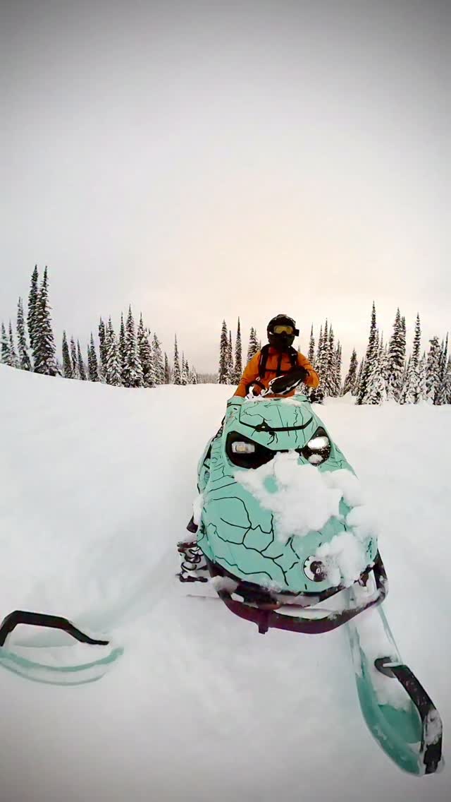 Just because it’s June doesn’t  mean we have to stop posting snowmobile clips…..right?