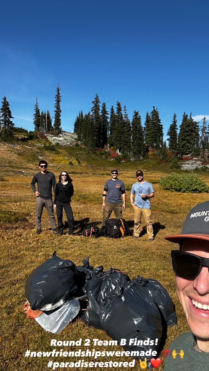 Glory Zone Cleanup & Treasure Hunting Day 🛷☀️

Thanks to @polarissnow for funding this project by accepting the RSC application to the Trails Grants program @selkirkmtnheli for putting aside a pilot & heli and giving the club a special rate and of course our amazing volunteers for making this possible 🙏🙌❤️
#Volunteer #Grantfundedproject #Polaristrailsgrant #MountainCleanup BackcountryStewardship