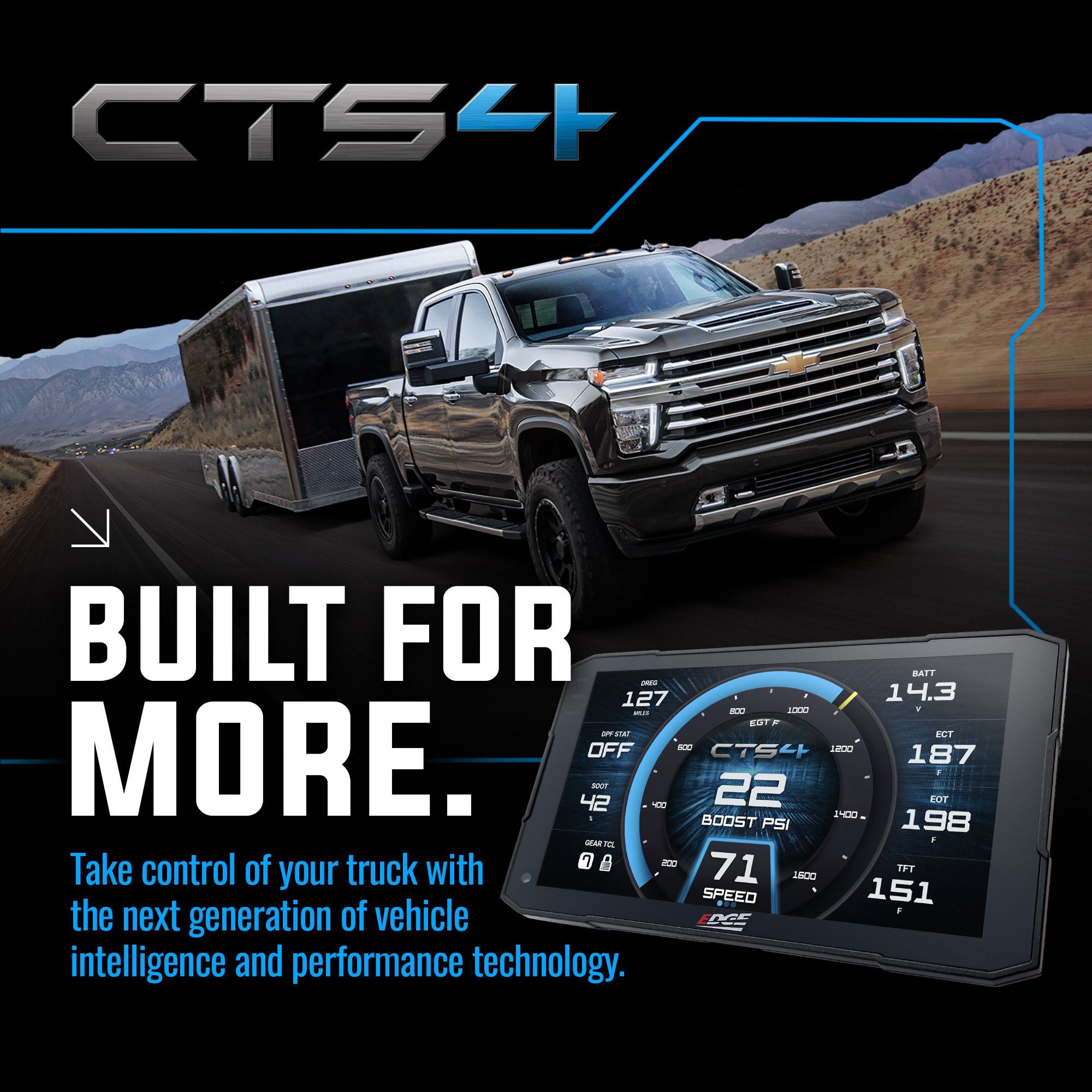 Edge CTS4 now hitting the market 👀😎😎 Will be taking Pre-Orders! Only $599.99!! Pumped to see these in action! #edge #relentless #diesel #performance #insight