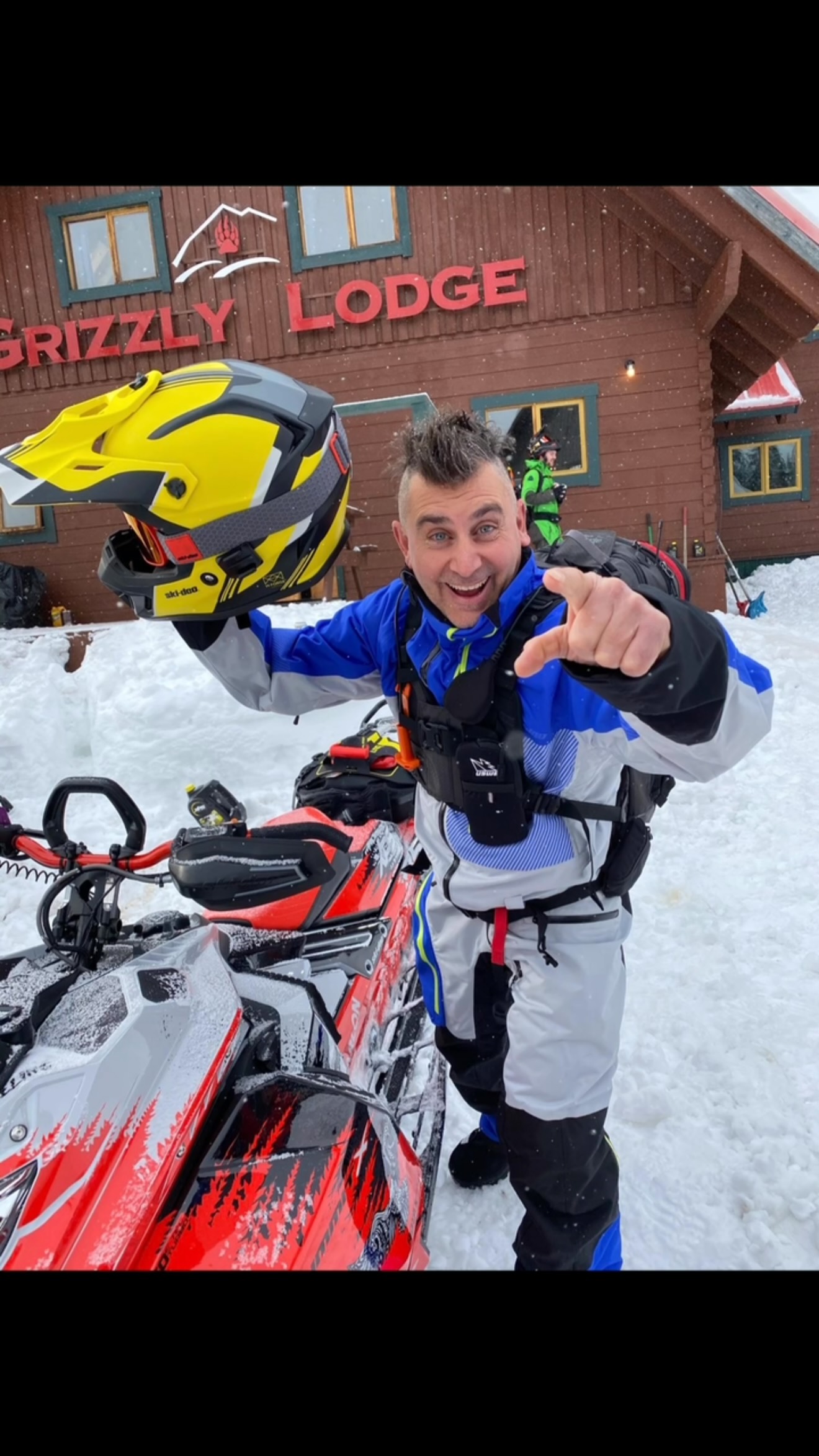 18 years staying at the best cabin in the mountains to ride snowmobiles! @grizzlylodge is a pilgrimage each year to ride, connect and absolutely build the best memories! If you have never been then what the hell have you been doing with your life?! Come say hi to the  Grizzly Team at the @torontosnowmobileatvshow October 23-24-25th See ya there!! norona