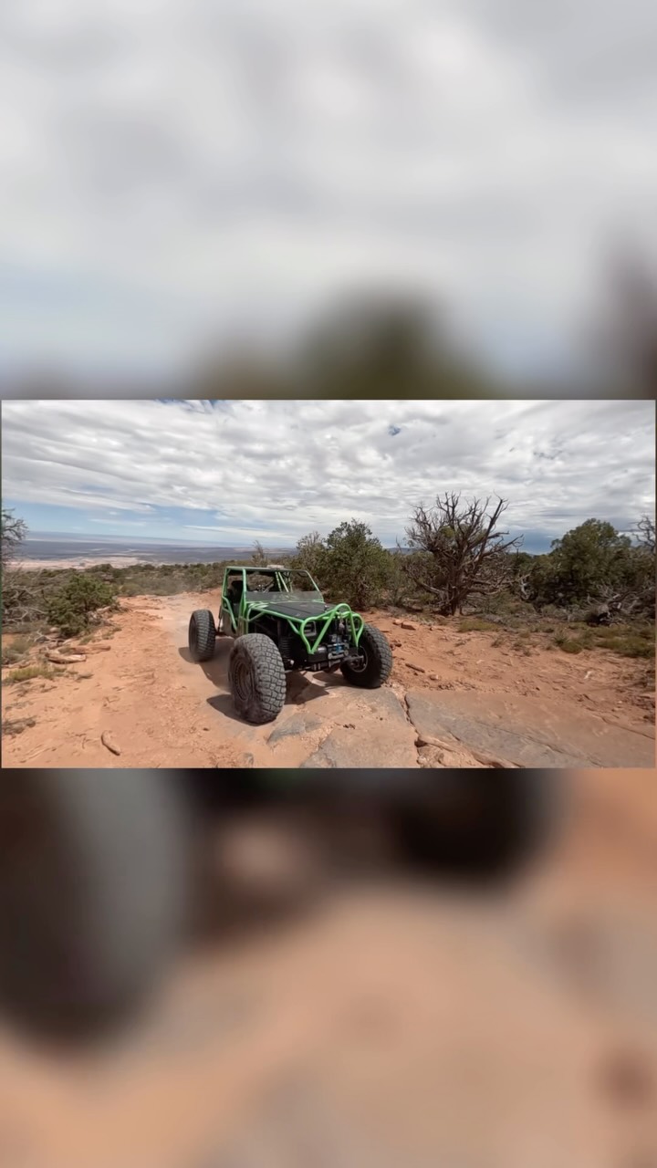It went wrong… until I got some help from a friend! #moabutah #racecarlife #4x4recovery #offroad #sxsrentals