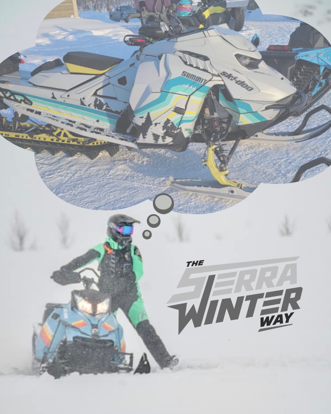 ❄️ AUGUST IS HERE… WHICH MEANS I'M THINKING ABOUT SNOWWWWW.

Hunting season is coming up QUICK and I don't know about you, but something about this time of year always has me thinking about winter.

Okay, let's be real—I am always thinking about snow. 😂

But if you've been daydreaming about a new wrap for this season, NOW is the time to get on my schedule.

My design calendar is already getting pretty booked through October, and I'd much rather get you on my radar early than have us scrambling at the last minute trying to finish your design, get it printed and get it on your machine before the snow flies.

You don't need to have the entire design figured out yet. If you know you want a wrap this winter, reach out now and let's start the conversation.

Winter is coming. Let's make sure your sled is ready for it. ❄️