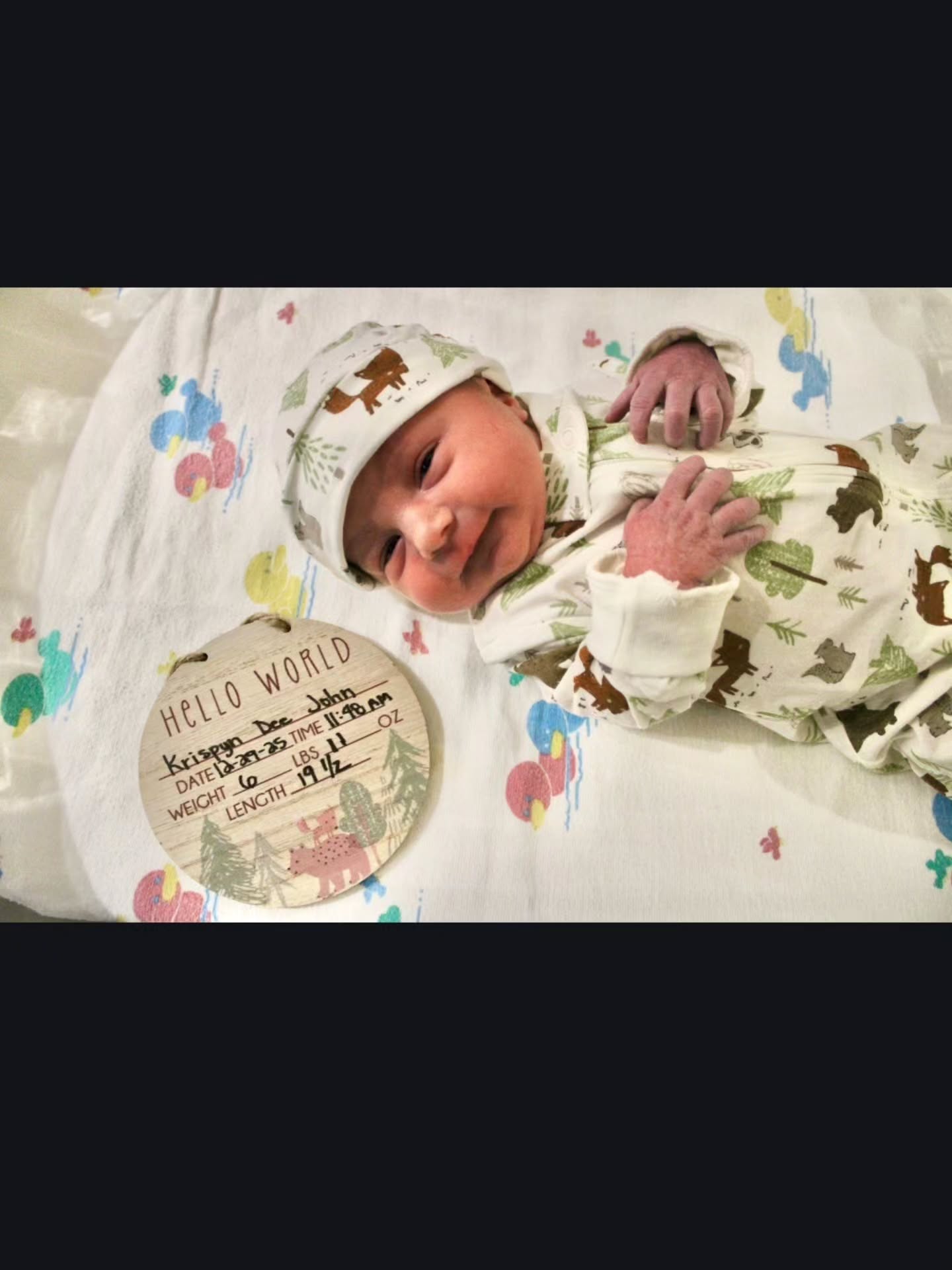 New little riding buddy made his appearance today Welcome to the world little buddy supper proud of my wife @courtneylynn21 our 9 month project turned out perfect 🥰