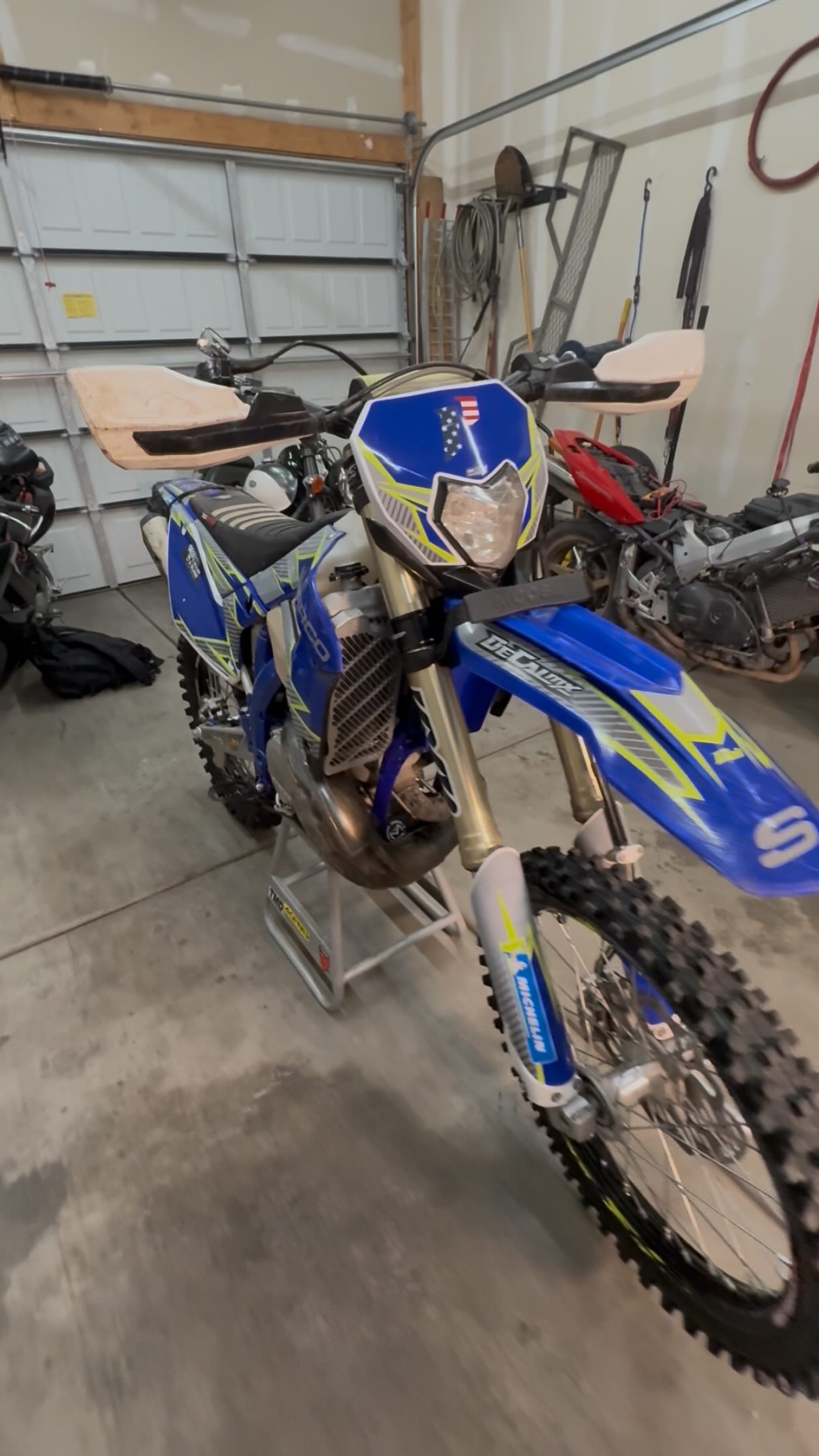 @cyclesnsleds helping keep my bike dialed this summer! The @sherco_official is an absolute ripper! Now I just gotta learn to hang on

Peep those fresh stickers 👀 now if only it would stay this clean 

#cnstuned #wedothework #iamfirstphorm #enduro #mountains #backcountry
