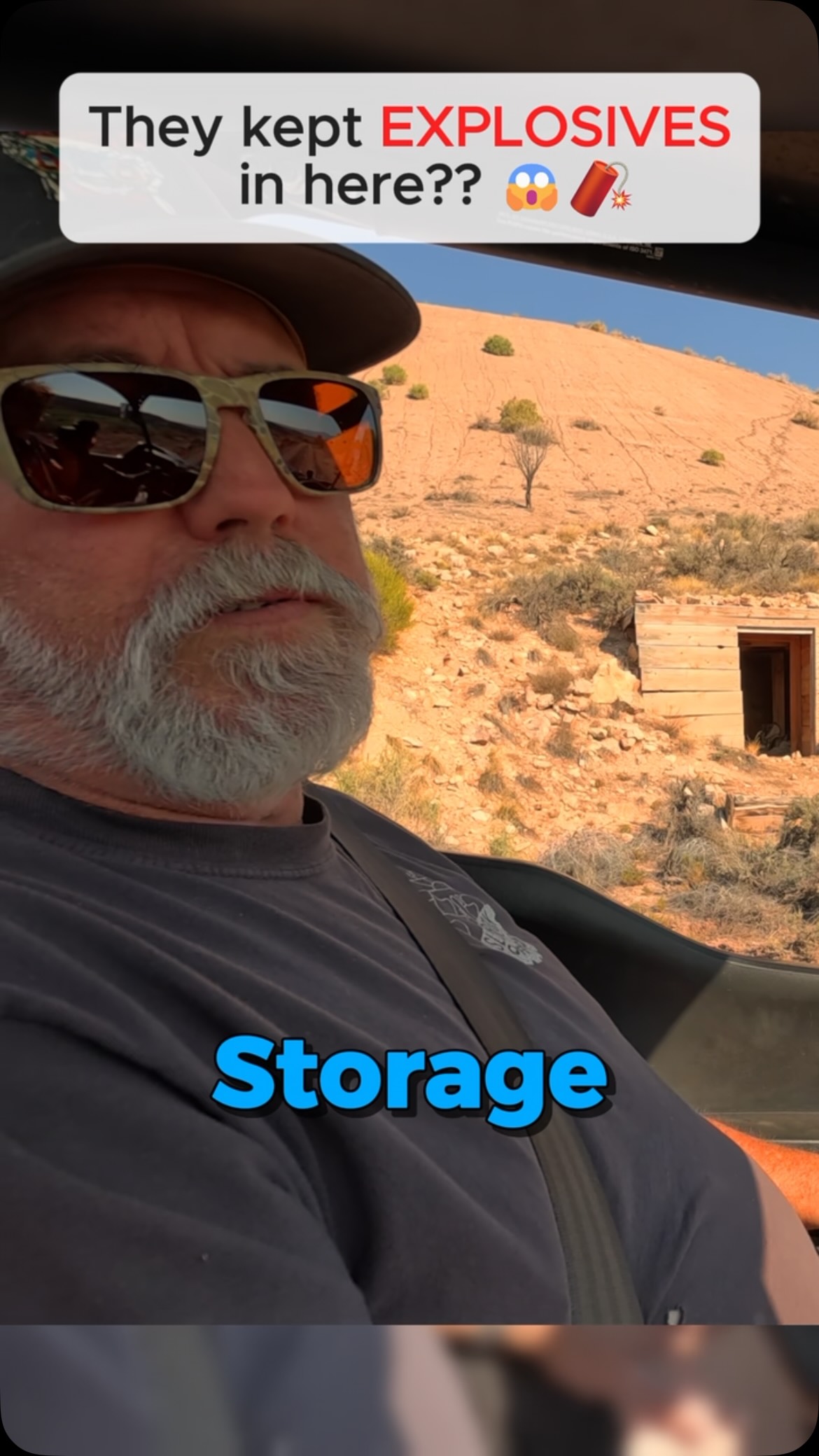 Would you walk inside a shack that used to store DYNAMITE? 💥

My dad and brother came across this old earthen explosives storage shack while exploring the remnants of Moab’s mining country. These little structures were built into the earth to help contain the danger if something went wrong—and decades later, they’re still sitting out here telling part of Utah’s mining history.

Would you have gone inside? 👇

#Moab #MoabUtah #UtahHistory #MiningHistory #AbandonedPlaces