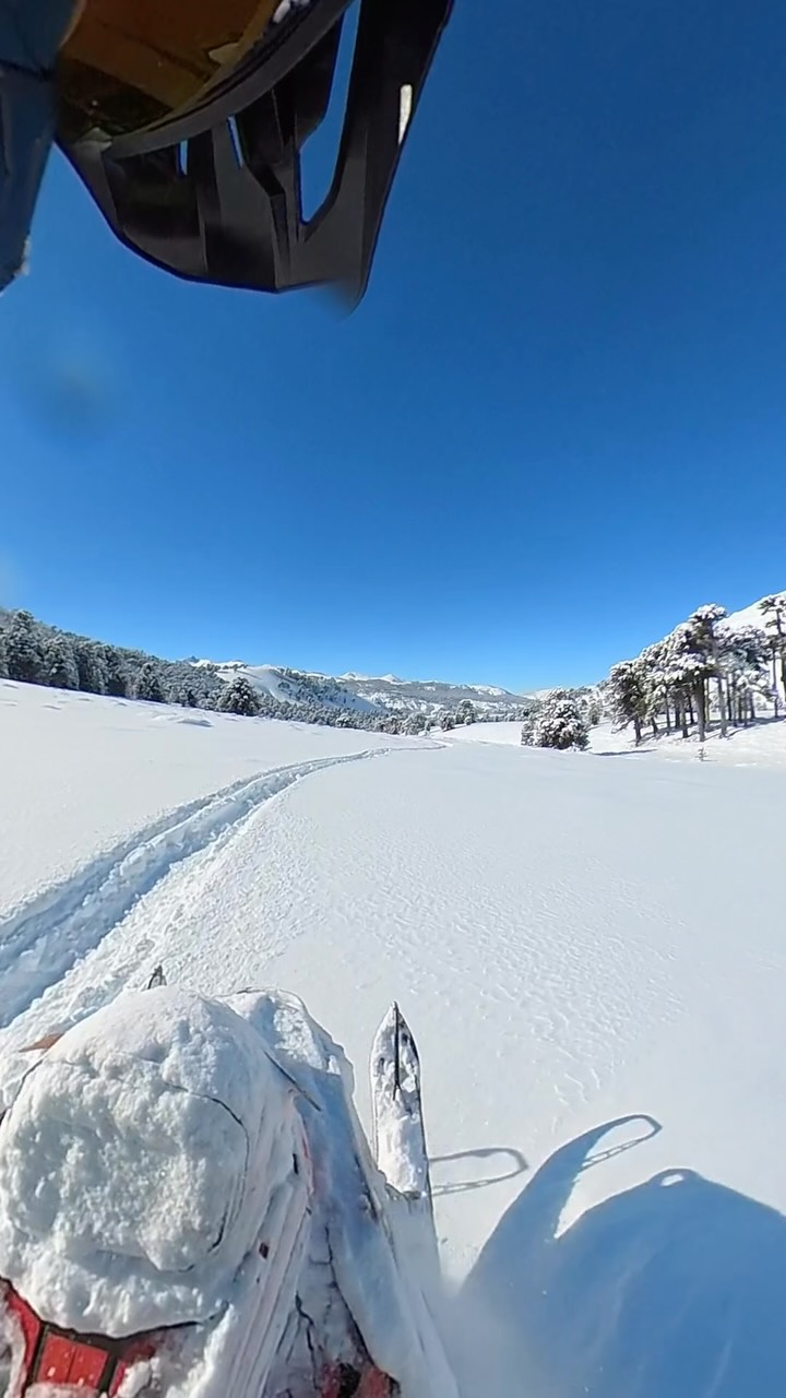 What’s better, face shots of powder on bluebird or stormy days? Oh and in August.  #chile #dontfollowcal #snow #faceshots #bluebird