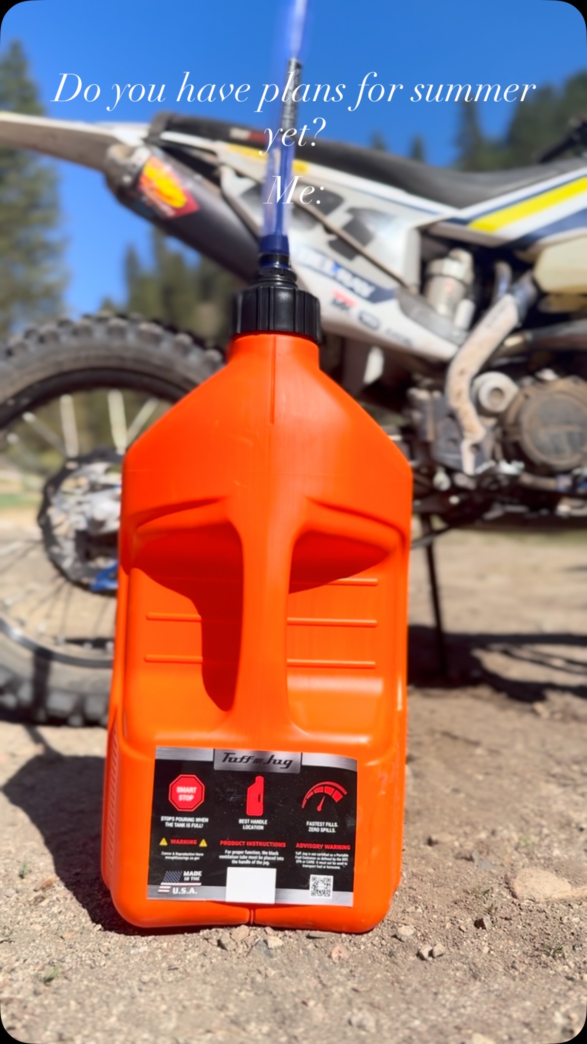 You can’t just have one… @tuffjugusa is the best in the biz! #getoutsideandplay #idahome #hardenduro #dirtbiker #adrenalineoutdoors