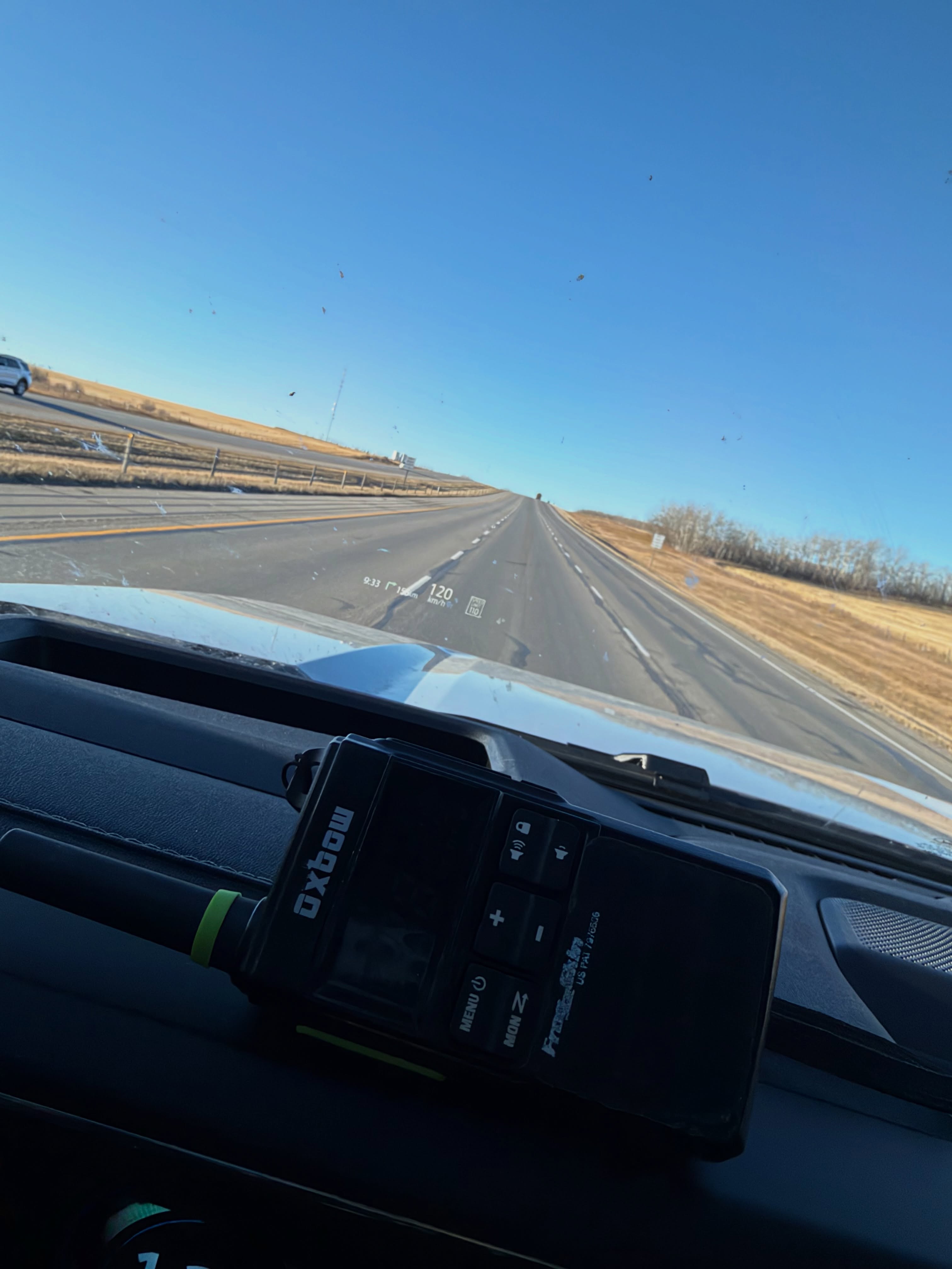 @oxbowgear radio giving us communication on our  our way home from the @albertapowersportshow #oxbowgear