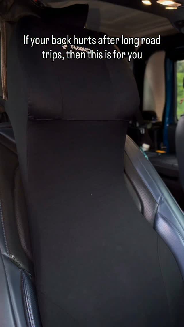 If your back is screaming after every road trip, it might be time for an upgrade. The @florich_auto neck and lumbar cushion adds the support my factory seat was missing. 🙌

way too many hours in the driver’s seat. Having proper lumbar and neck support makes every trip a little easier. 

Highly recommend this product, screen shot the caption and click the link to open. 

https://florich.com/products/florich-integrated-lumbar-headrest-support?variant=41722975060043

#roadtrip #jeep #pewoverland #jeeplife #adventure
