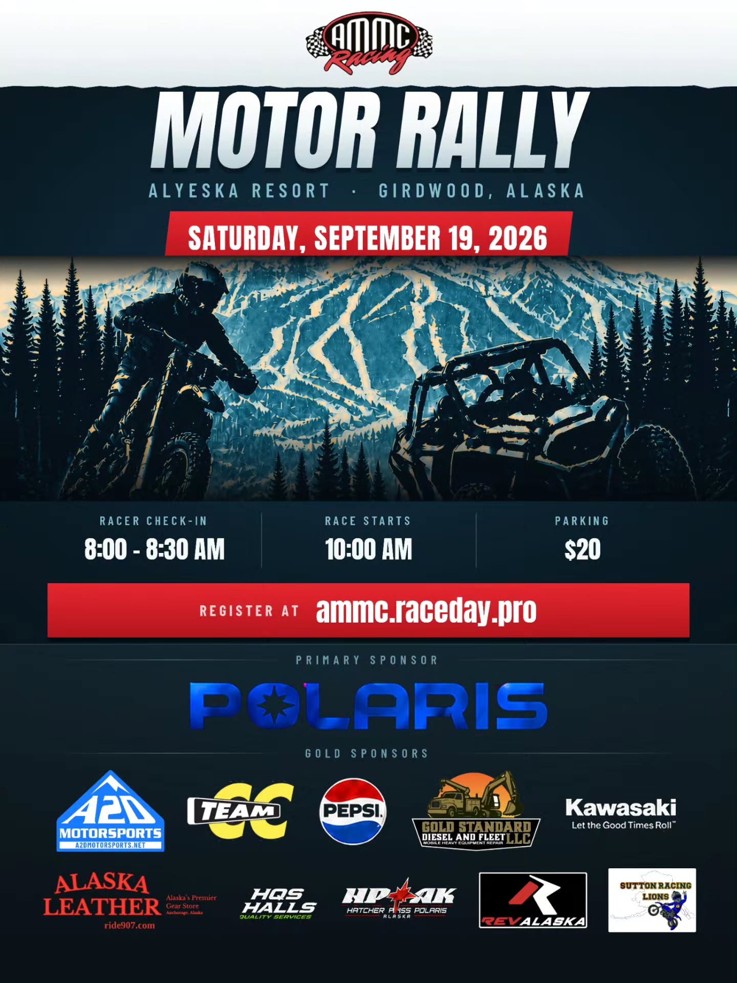 Saturday September 19th! Alyeska Motor Rally! Come out and enjoy the day with us! Gonna be a day for sure!